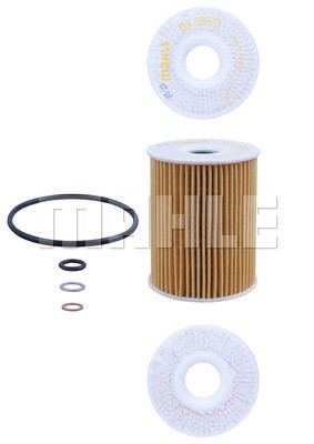 Oil Filter MAHLE OX355/3D 2