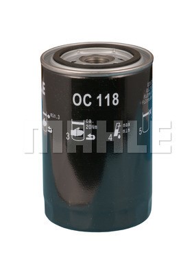 Oil Filter MAHLE OC118 2
