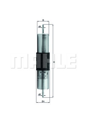 Fuel Filter MAHLE KL78