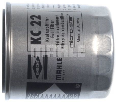 Fuel Filter MAHLE KC22 3