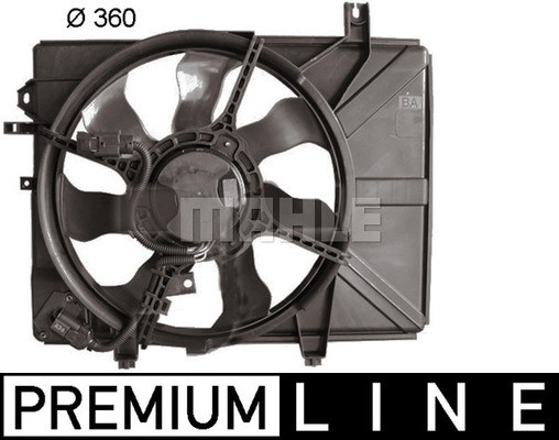 Fan, engine cooling MAHLE CFF225000P