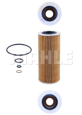 Oil Filter MAHLE OX177/3D 2