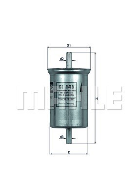Fuel Filter MAHLE KL146