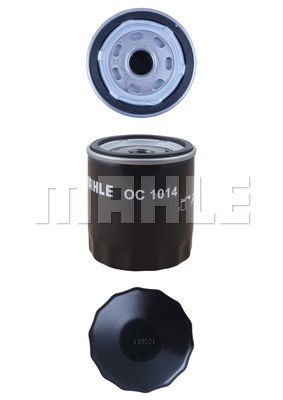 Oil Filter MAHLE OC1014 2