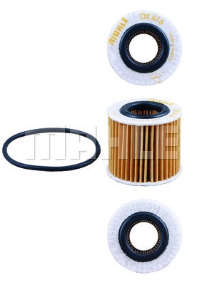 Oil Filter MAHLE OX416D1 8
