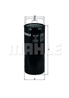 Oil Filter MAHLE OC246