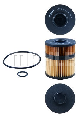 Oil Filter MAHLE OX563D 2