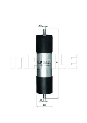 Fuel Filter MAHLE KL658