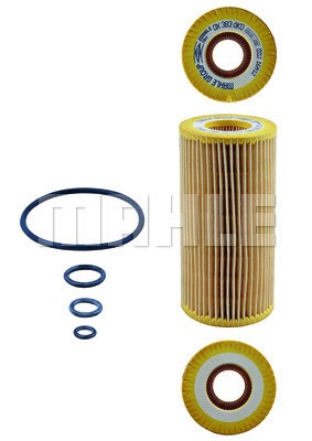 Oil Filter MAHLE OX383D 8