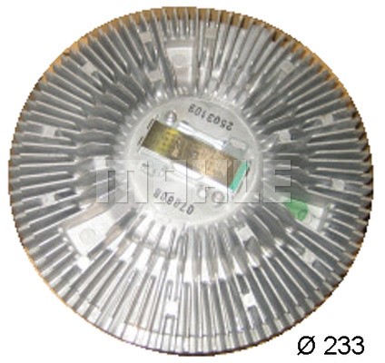 Clutch, radiator fan MAHLE CFC23000P 2