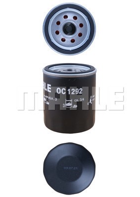 Oil Filter MAHLE OC1292 2