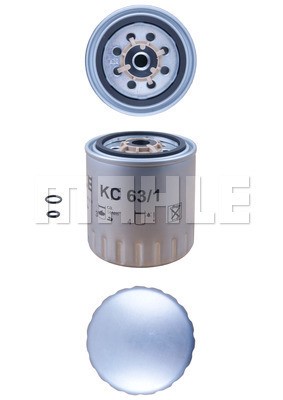 Fuel Filter MAHLE KC63/1D 2