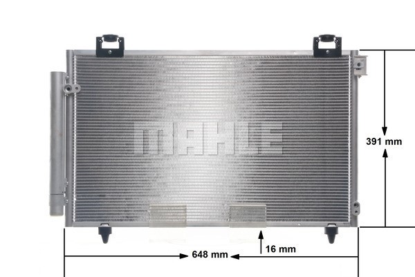 Condenser, air conditioning MAHLE AC821000S 12