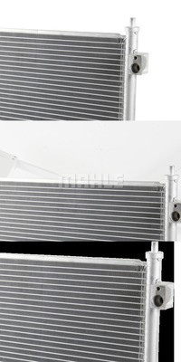 Condenser, air conditioning MAHLE AC829000P 5