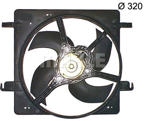 Fan, engine cooling MAHLE CFF386000S 2