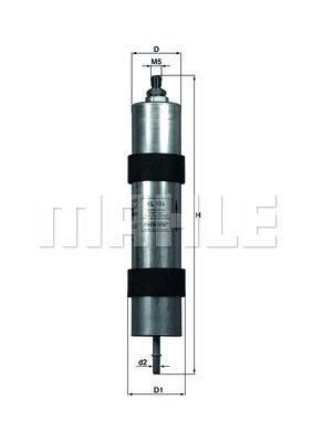 Fuel Filter MAHLE KL104