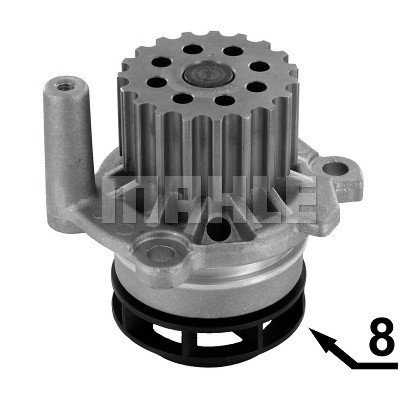Water Pump, engine cooling MAHLE CP587000S