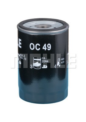 Oil Filter MAHLE OC49 2