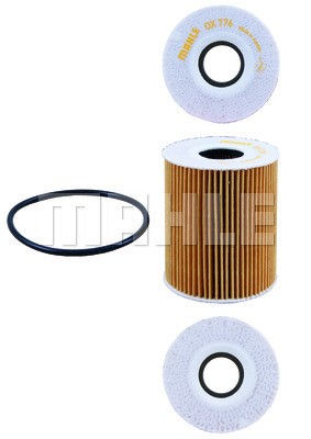 Oil Filter MAHLE OX776D 8