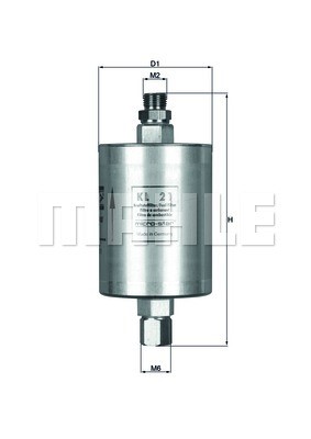 Fuel Filter MAHLE KL21