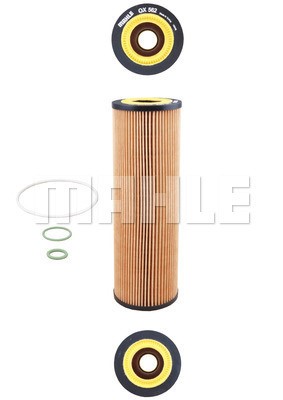 Oil Filter MAHLE OX562D 2