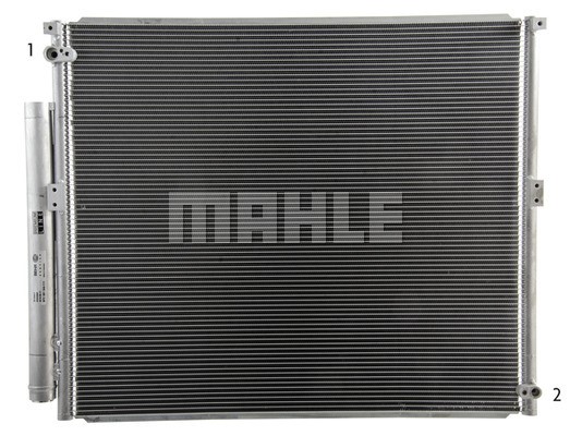 Condenser, air conditioning MAHLE AC836000P 2