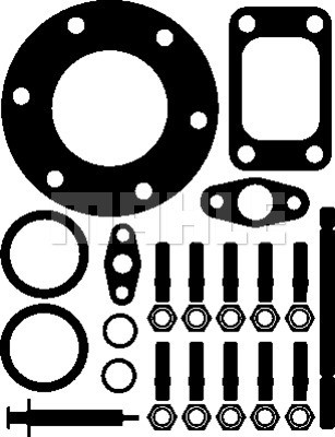 Mounting Kit, charger MAHLE 001TA18590000