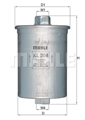 Fuel Filter MAHLE KL204