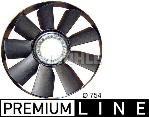 Fan Wheel, engine cooling MAHLE CFW42000P