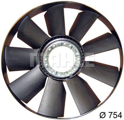 Fan Wheel, engine cooling MAHLE CFW42000P 2