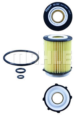 Oil Filter MAHLE OX982D 8