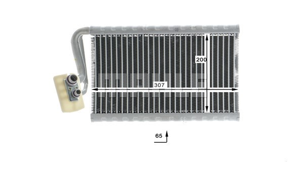 Evaporator, air conditioning MAHLE AE167000P 10