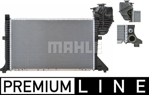 Radiator, engine cooling MAHLE CR711000P