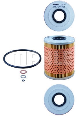 Oil Filter MAHLE OX187D 2