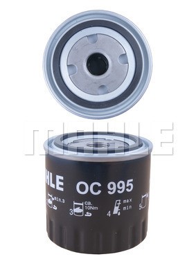 Oil Filter MAHLE OC995 2