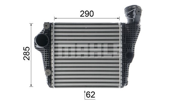 Charge Air Cooler MAHLE CI334000P 10