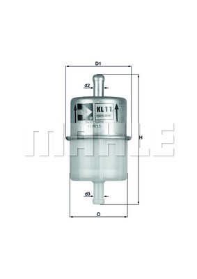 Fuel Filter MAHLE KL11