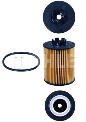 Oil Filter MAHLE OX173/2D 2