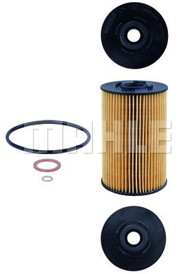 Oil Filter MAHLE OX150D 4