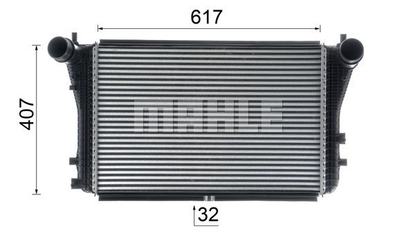 Charge Air Cooler MAHLE CI207000P 12