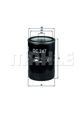 Oil Filter MAHLE OC247