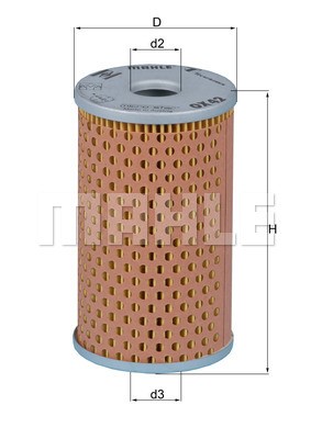 Oil Filter MAHLE OX42