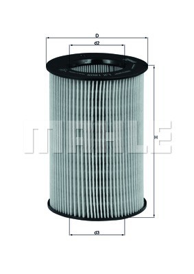 Air Filter MAHLE LX1805