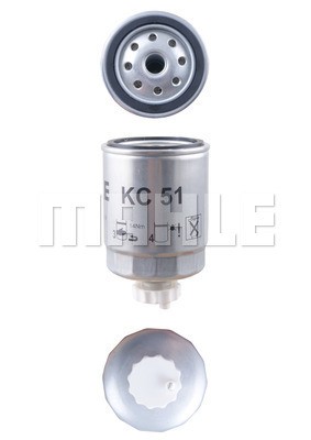 Fuel Filter MAHLE KC51 2