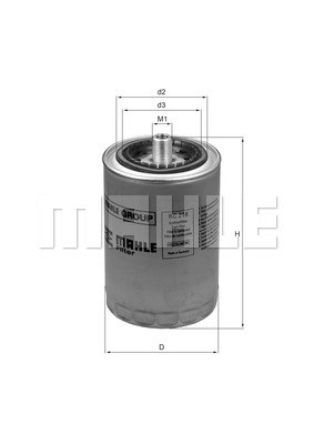 Fuel Filter MAHLE KC218
