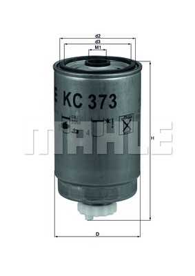 Fuel Filter MAHLE KC373