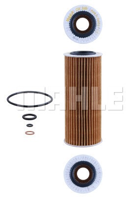 Oil Filter MAHLE OX368D1 2