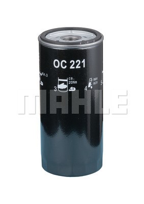 Oil Filter MAHLE OC221 2
