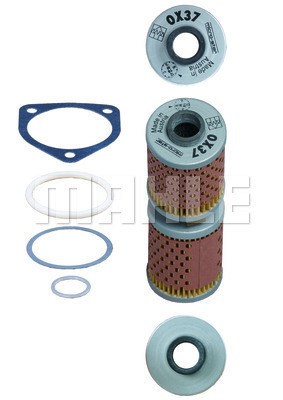 Oil Filter MAHLE OX37D 2