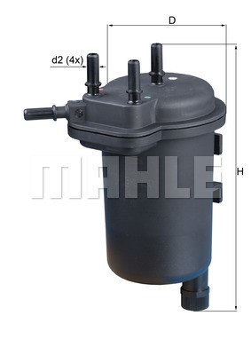 Fuel Filter MAHLE KL430